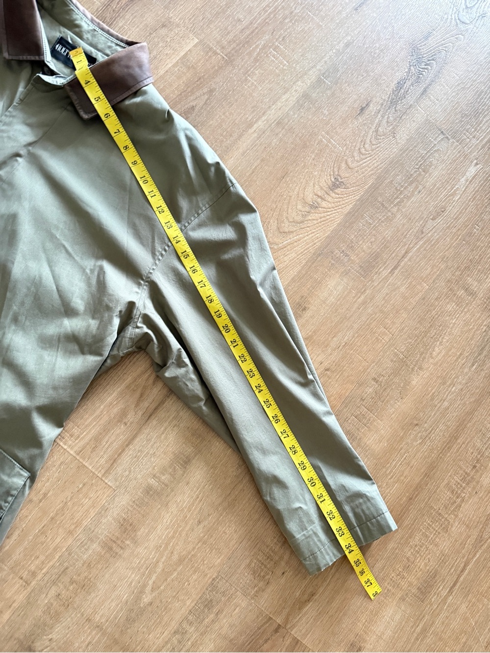 Vintage Holt Refrew Barn Chore Coat Green Normcore Cabincore Minimalist L - Picture 10 of 10